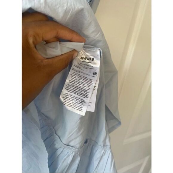 Short Tiered Dress by Aware by Vero Moda Sz S - Picture 9 of 10